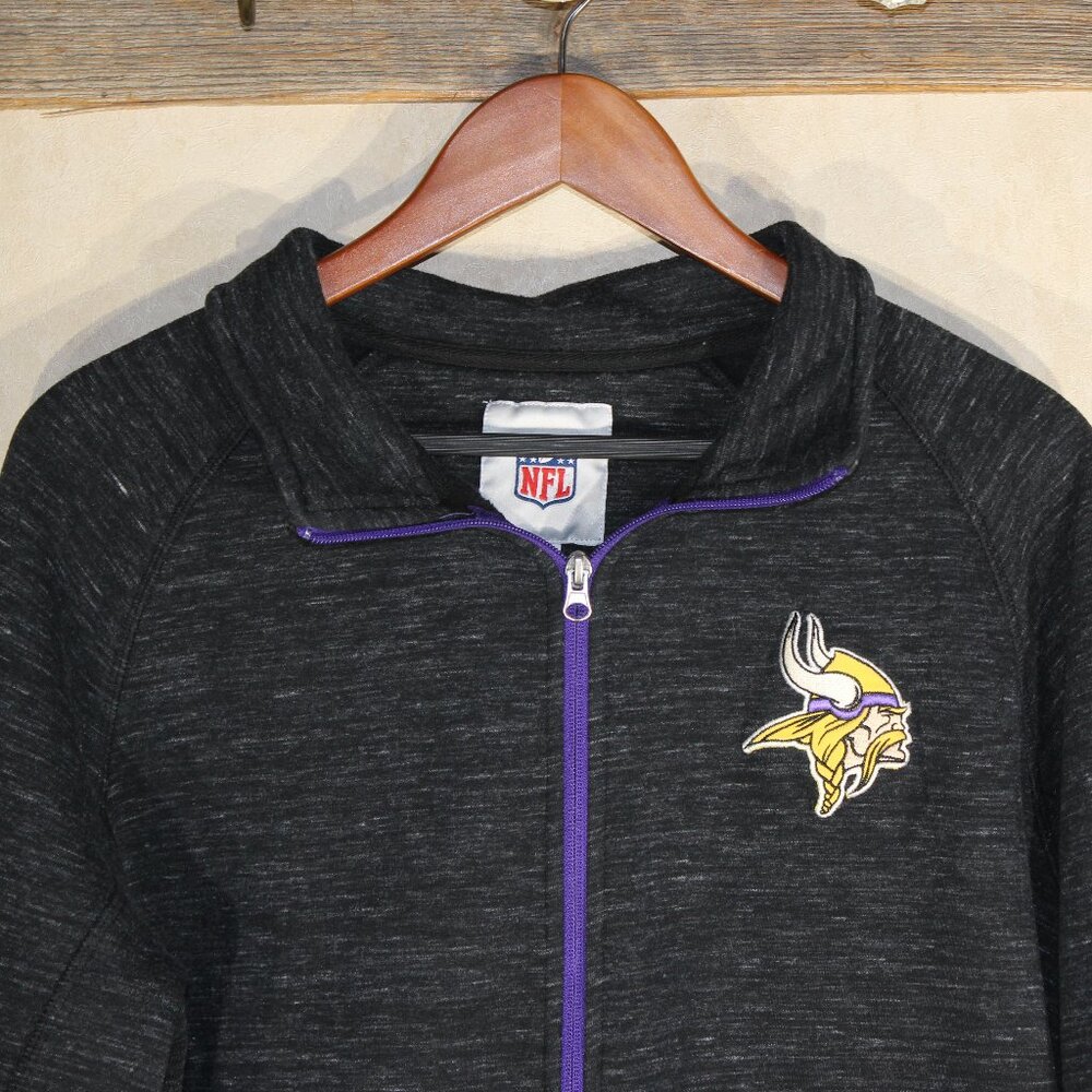 NFL Minnesota Vikings Full Zip Sweatshirt - Size XL